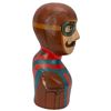 Image 2 : Ace Fighter Pilot Paper Mache Bust - Dodo Designs