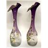 Image 2 : Spectacular Legras Mont Joye Vase Pair, 27"