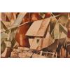 Image 3 : Gustave Wander - Watercolor Cubist Landscape