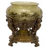 Image 1 : Art Nouveau Bronze Mounted Centerpiece Bowl