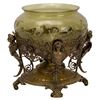 Image 2 : Art Nouveau Bronze Mounted Centerpiece Bowl
