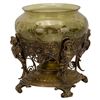 Image 4 : Art Nouveau Bronze Mounted Centerpiece Bowl