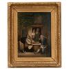 Image 1 : Playing at Draughts (after John Burnet) Painting