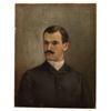 Image 1 : 19th C. Portrait of a Man with a Mustache