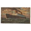 Image 1 : Oil Painting of German Ocean Liner SS Bremen