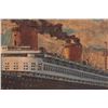 Image 3 : Oil Painting of German Ocean Liner SS Bremen