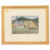 Image 1 : Nikifor Krynicki - Watercolor Landscape w Church