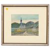 Image 1 : Nikifor Krynicki - Church Landscape Painting