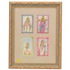 Image 1 : Nikifor Krynicki - Four Saint Portrait Drawings