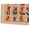 Image 2 : Jeu de Grotesque Uncut French Card Game Sheet