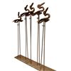 Image 9 : Bill Heise - Iron Bird Grouping Sculpture