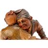 Image 3 : Black Forest Carved Wood Dancing Couple