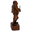 Image 5 : Black Forest Carved Wood Violin Player, Folk Art