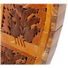 Image 8 : Aztec Mayan Inlaid Wood Calendar Table Top Art