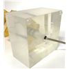 Image 10 : Les Prisimatiques Stacked Squares Lucite Lamp