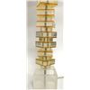 Image 5 : Les Prisimatiques Stacked Squares Lucite Lamp