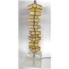 Image 6 : Les Prisimatiques Stacked Squares Lucite Lamp