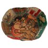 Image 2 : Vintage Handmade Folk Art Christmas Card Basket