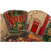 Image 8 : Vintage Handmade Folk Art Christmas Card Basket