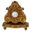 Image 1 : Rococo Mantle Clock, W&D Rolex Movement