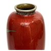 Image 7 : Japanese Meiji Cloisonne / Champleve Vase