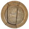 Image 5 : Brass Alms Charger, St. George and the Dragon
