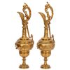 Image 2 : Gilt Bronze French Renaissance Revival Ewers
