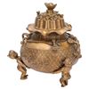 Image 2 : Chinese Gilt Bronze Coin Censer