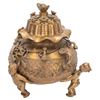 Image 3 : Chinese Gilt Bronze Coin Censer