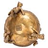 Image 9 : Chinese Gilt Bronze Coin Censer