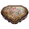 Image 1 : Antique French Sevres Porcelain Cobalt Blue Box