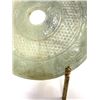 Image 13 : Impressive Chinese Celedon Jade Bi Disc, 14"