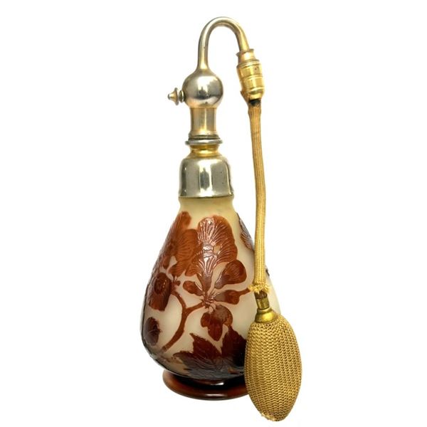 Cameo Perfume Atomizer - Emile Galle