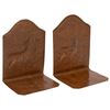 Image 2 : Arts & Crafts Hammered Copper Deer Bookends