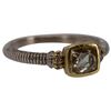 Image 4 : Judith Ripka Two 18K 925 White Topaz Ring - 6 3/4