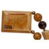 Image 3 : 14K Asian Inspired Polished Bone Bead Necklace