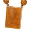 Image 4 : 14K Asian Inspired Polished Bone Bead Necklace