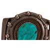 Image 3 : Native American Sterling Turquoise Cuff