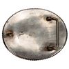 Image 2 : H.L. Zuni Sterling Turquoise Belt Buckle