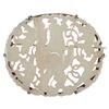 Image 3 : Chinese Celadon Jade Pierced Buckle Silver Pin