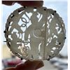 Image 9 : Chinese Celadon Jade Pierced Buckle Silver Pin