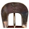 Image 4 : Sunset Trails Sterling Leather Buckle Key Ring