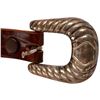 Image 5 : Sunset Trails Sterling Leather Buckle Key Ring