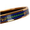 Image 5 : Hermes Paris Narrow Flags Blue Enamel Bangle