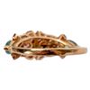 Image 6 : BBJ 14K Gold Colored Sapphires Ring Pendant