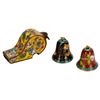 Image 1 : Cloisonne Enamel Three Piece Pendant Charm Lot