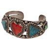 Image 1 : Leo Feeney Sterling Multi Stone Cuff Bracelet