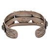 Image 6 : Leo Feeney Sterling Multi Stone Cuff Bracelet