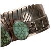 Image 4 : Signed Yazzie Navajo Sterling Turquoise Cuff
