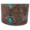 Image 5 : Signed VJP Native American Sterling Turquoise Cuff